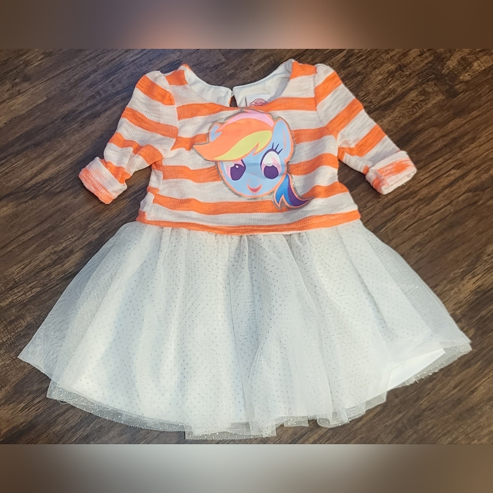 Girls My Little Pony Rainbow Dash Dress Size 18 Months